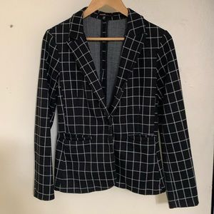 Women’s suit. Blazer and skirt combo